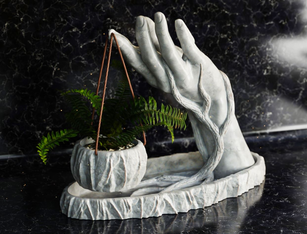 Nature’s Balance 3D Hand-Held Hanging Planter