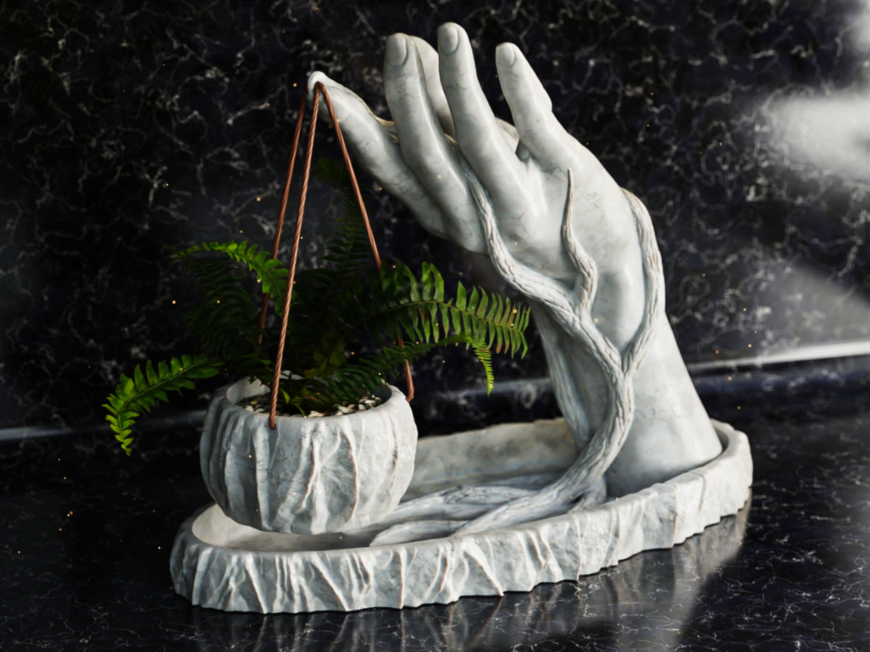 Nature’s Balance 3D Hand-Held Hanging Planter