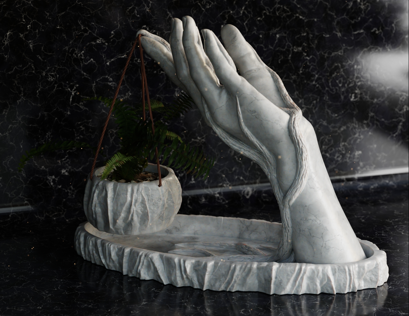 Nature’s Balance 3D Hand-Held Hanging Planter